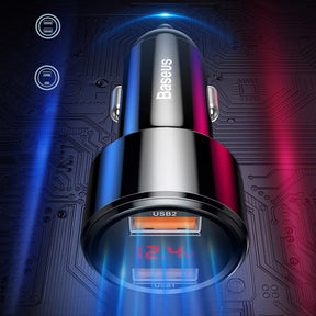 Ładowarka Baseus Magic Series PPS CCMLC20C-01 samochodowa 45W USB-C PD / USB-A QC
