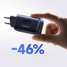 Ładowarka Baseus PicoGo AE11 100W 2xUSB-C 1xUSB-A - czarna