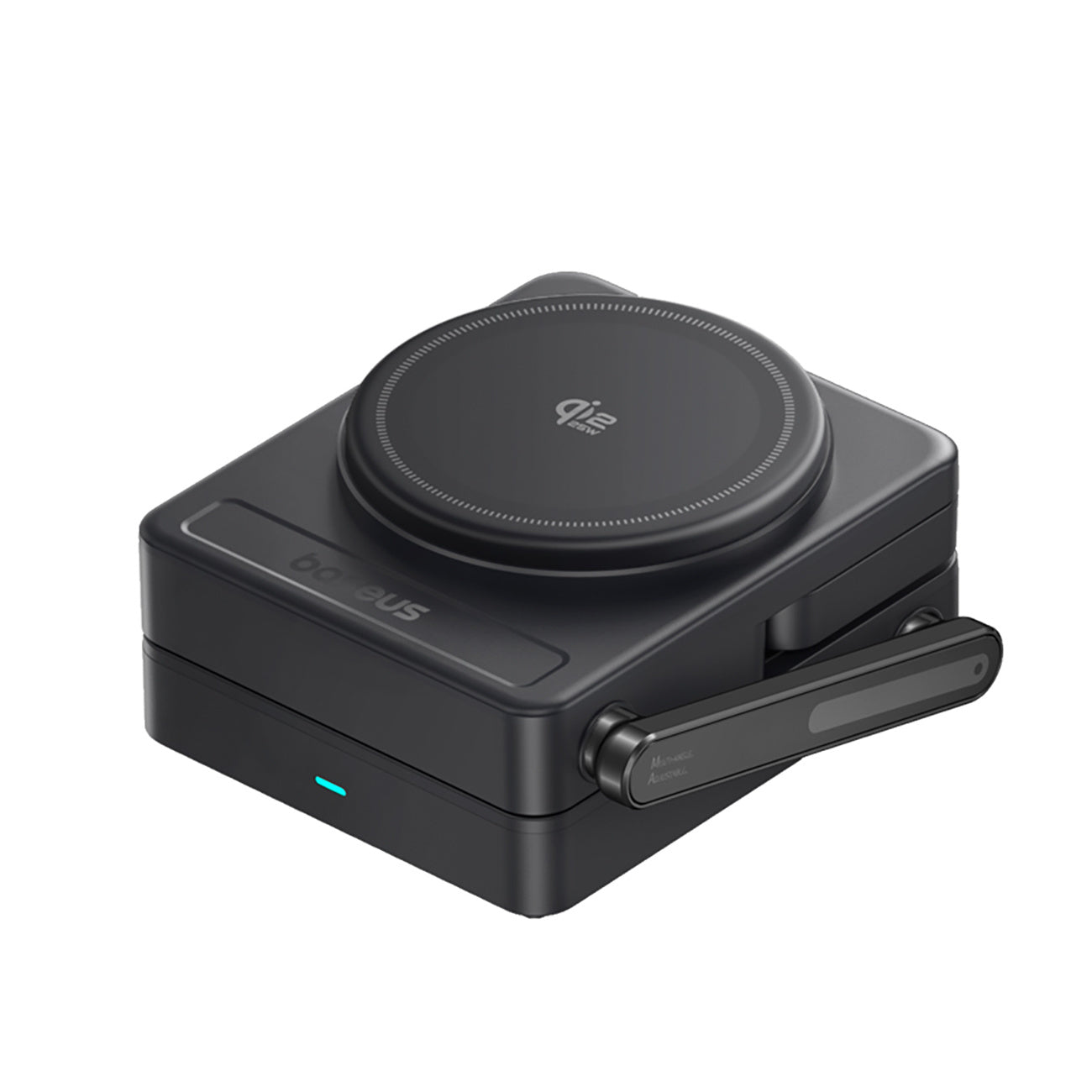 Baseus PicoGo AF21 Ładowarka bezprzewodowa 3w1 Qi2.2 35W z zasilaczem EU 45W i kablem USB-C 1m