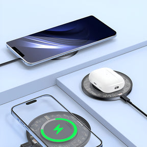 Baseus BS-W530 Ładowarka indukcyjna 15W + kabel USB-C – USB-C 24W 1m