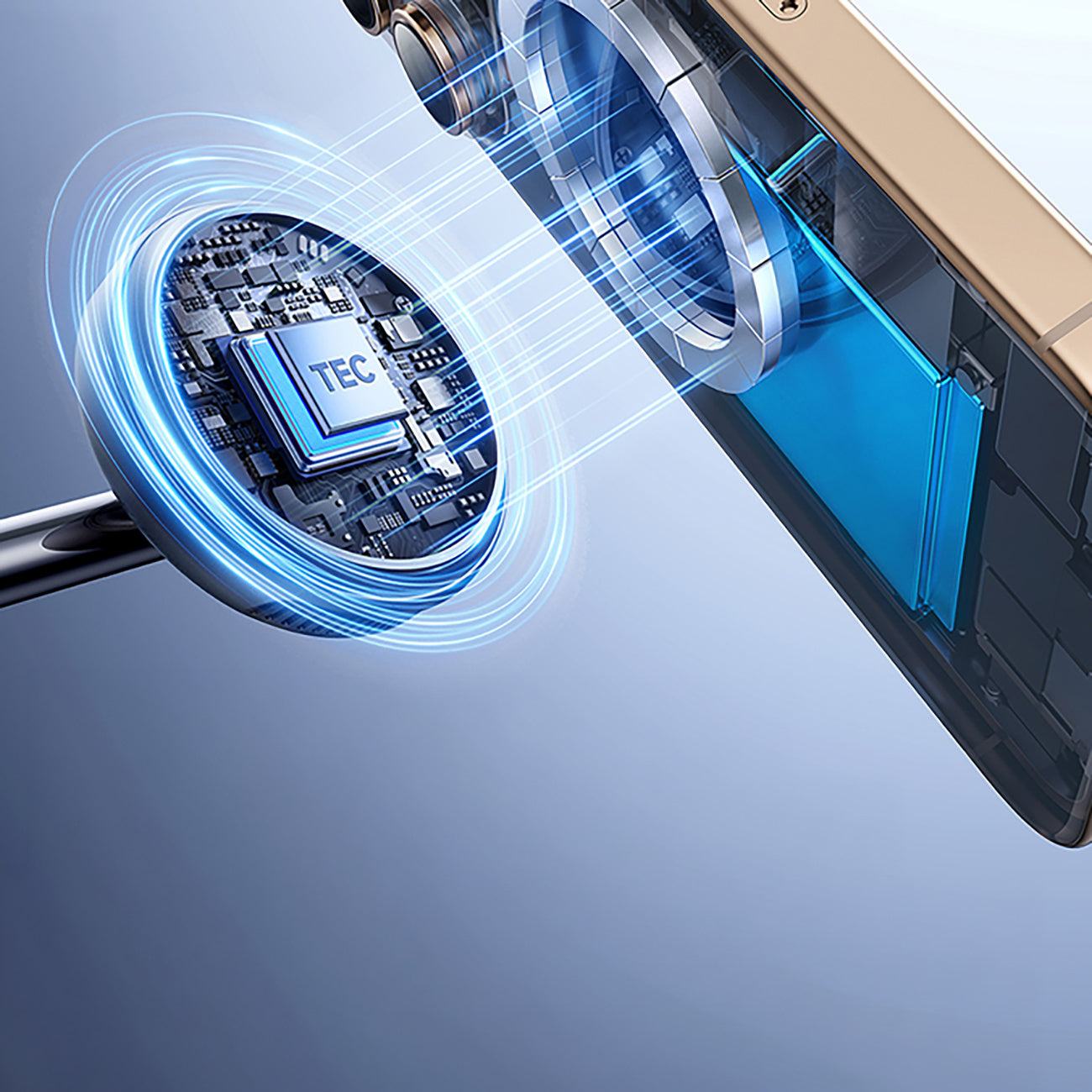 Baseus EnerFill FS41 Stacja ładująca indukcyjna 3w1 z chłodzeniem 45W