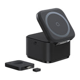 Baseus MagPro 3w1 25W Ładowarka indukcyjna kompatybilna z MagSafe do telefonu i smartwatcha