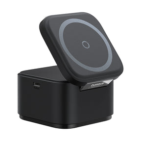 Baseus MagPro 3w1 25W Ładowarka indukcyjna kompatybilna z MagSafe do telefonu i smartwatcha