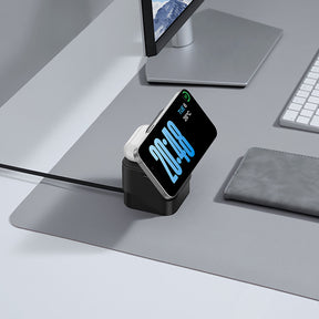 Baseus MagPro 3w1 25W Ładowarka indukcyjna kompatybilna z MagSafe do telefonu i smartwatcha