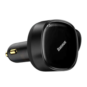 Baseus Enjoyment Ładowarka samochodowa 2w1 33W 2x USB-C