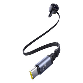 Baseus Enjoyment Max Ładowarka samochodowa 90W 2x USB-C + kabel USB-C i Lightning