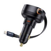 Baseus Enjoyment Pro Ładowarka samochodowa USB-C / Lightning 60W