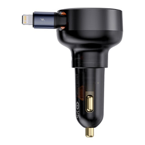 Baseus Enjoyment Pro Ładowarka samochodowa USB-C / Lightning 60W