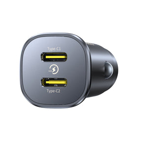 Ładowarka samochodowa Baseus GoTrip 2 x USB-C 30W