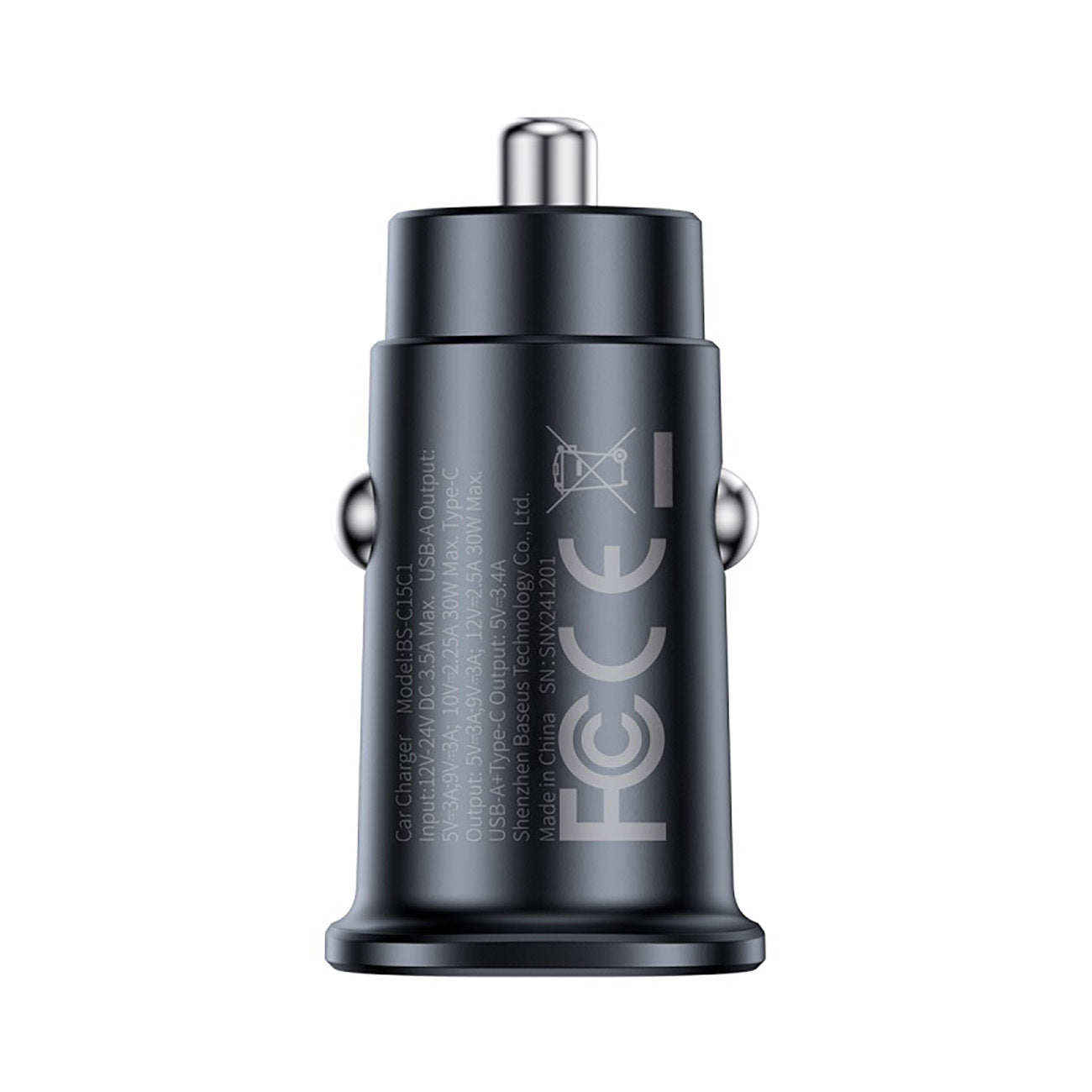 Ładowarka samochodowa Baseus GoTrip 2 x USB-C 30W