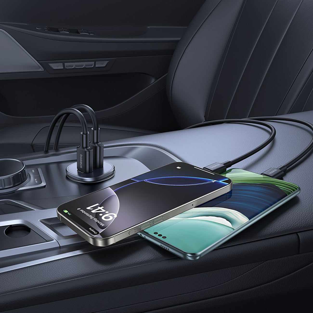Ładowarka samochodowa Baseus GoTrip 2 x USB-C 30W