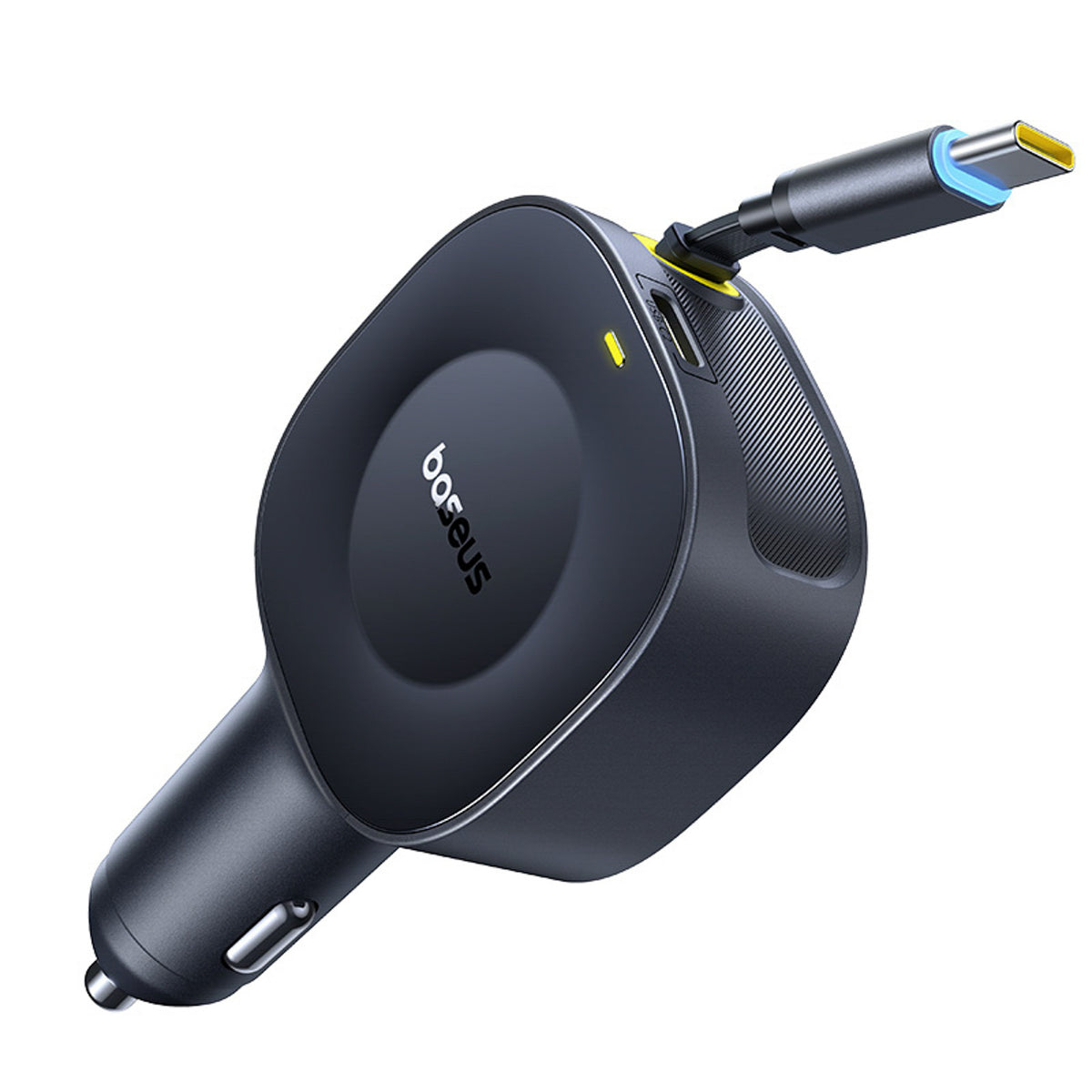 Baseus PrimeTrip VR2 Ładowarka samochodowa 30W ze zwijanym kablem USB-C