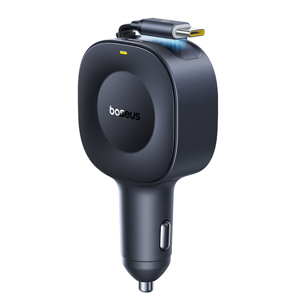 Baseus PrimeTrip VR2 Ładowarka samochodowa 30W ze zwijanym kablem USB-C