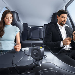 Baseus PrimeTrip VR2 Max Ładowarka samochodowa 60W ze zwijanymi kablami USB-C