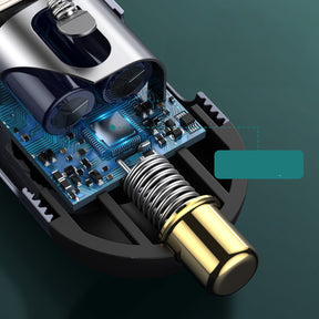 Baseus Share Together Ładowarka samochodowa wieloportowa 2x USB-A + 2x USB-C 120W