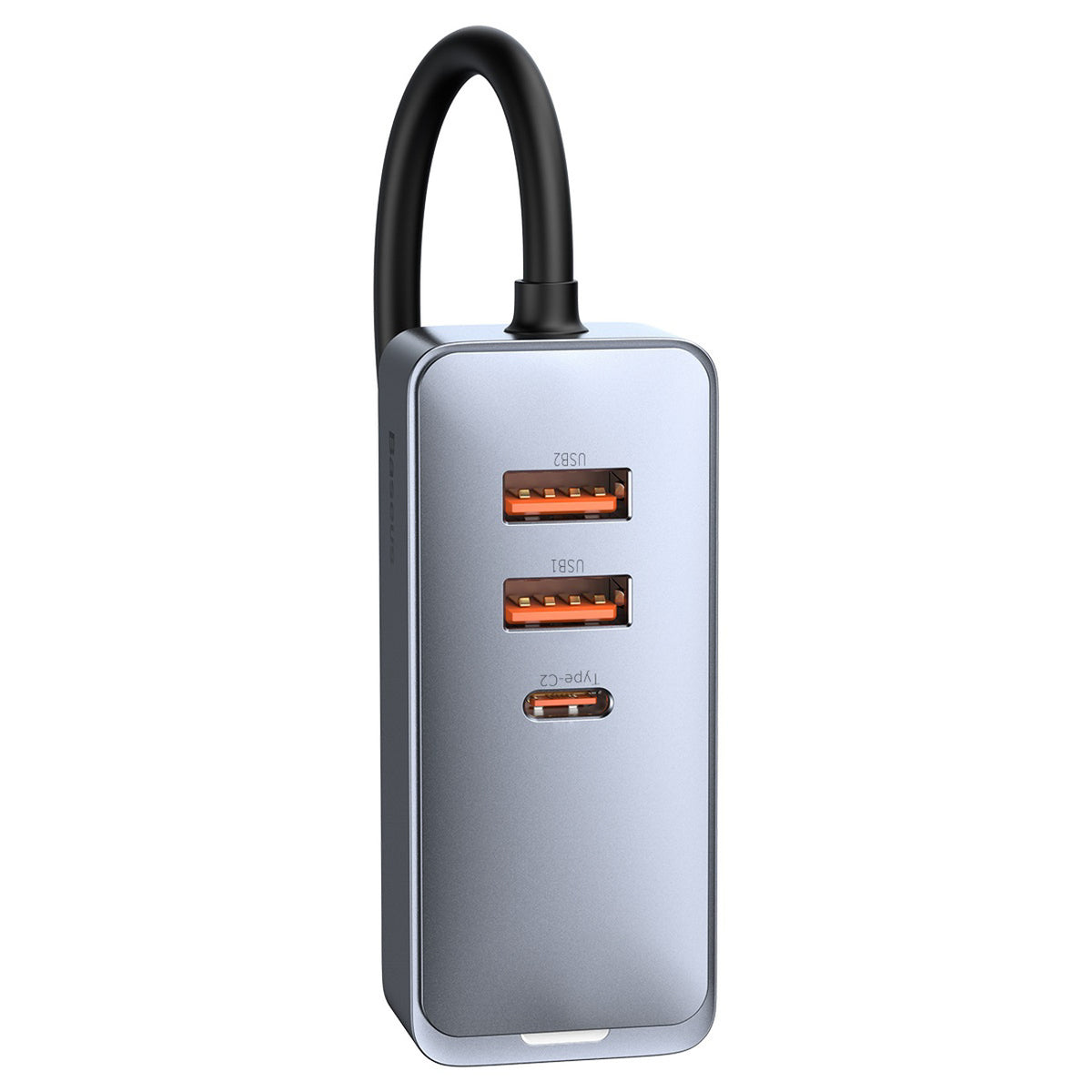 Baseus Share Together Ładowarka samochodowa wieloportowa 2x USB-A + 2x USB-C 120W
