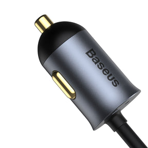 Baseus Share Together Ładowarka samochodowa wieloportowa 2x USB-A + 2x USB-C 120W