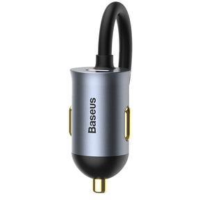 Baseus Share Together Ładowarka samochodowa wieloportowa 2x USB-A + 2x USB-C 120W