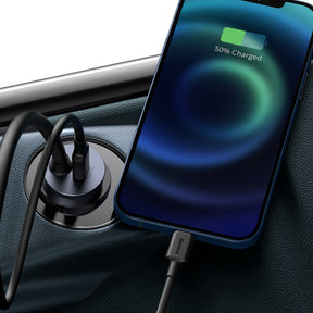 Baseus Share Together Ładowarka samochodowa wieloportowa 2x USB-A + 2x USB-C 120W