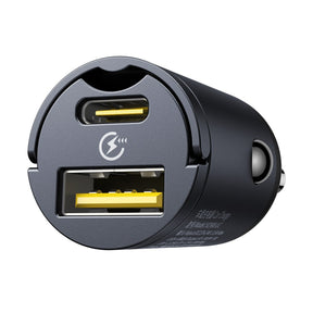 Baseus Tiny Star Ładowarka samochodowa 30W USB-A USB-C