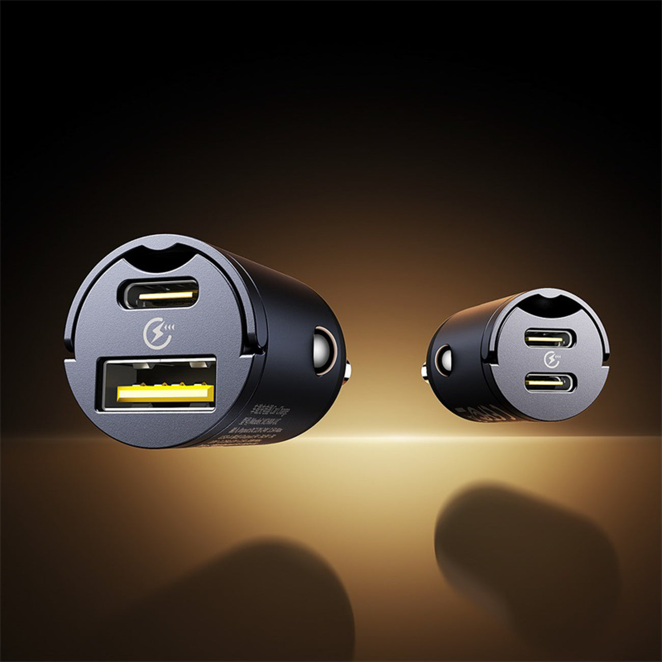 Baseus Tiny Star Ładowarka samochodowa 30W USB-A USB-C