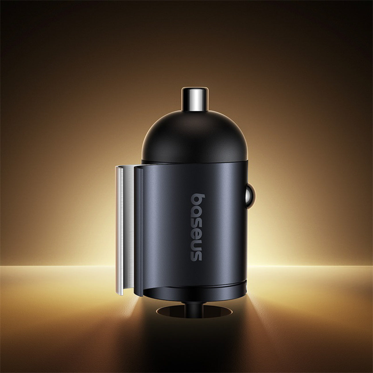 Baseus Tiny Star Ładowarka samochodowa 30W z wbudowanym spiralnym kablem USB-C