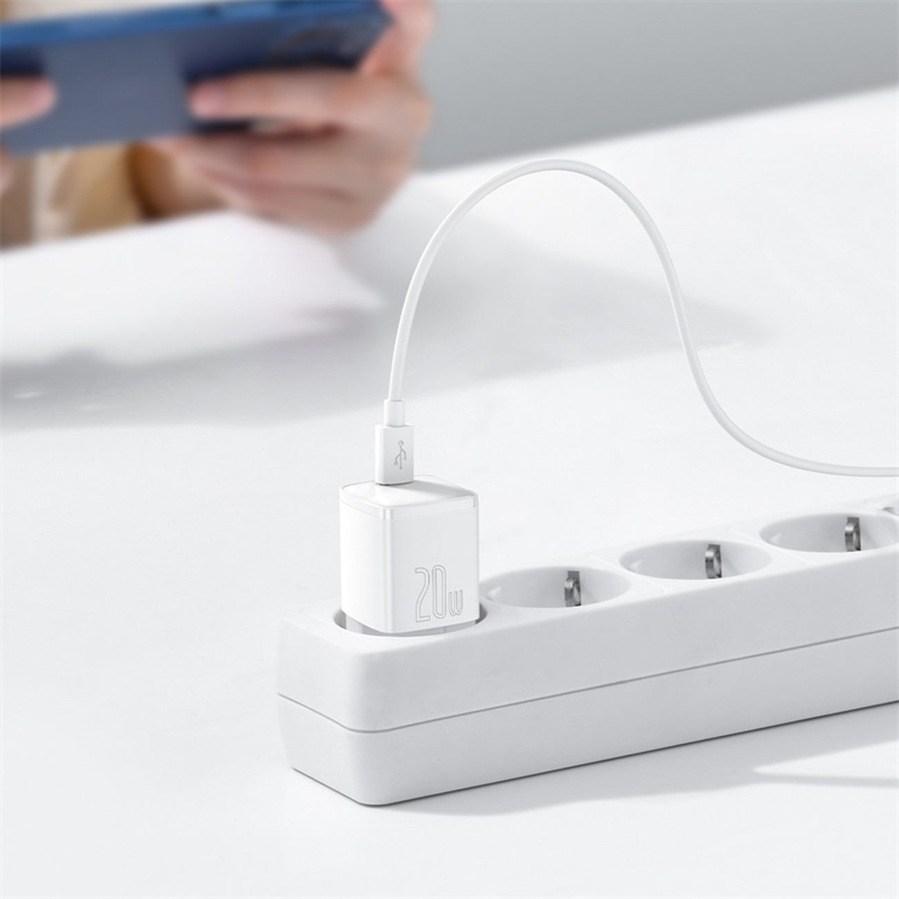 Baseus Cube Ładowarka sieciowa 20W PD USB-C
