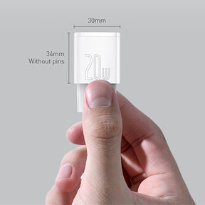 Baseus Cube Ładowarka sieciowa 20W PD USB-C