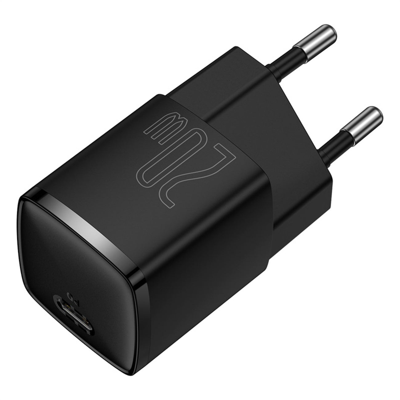Ładowarka sieciowa Baseus Cube 20W PD USB-C - czarna