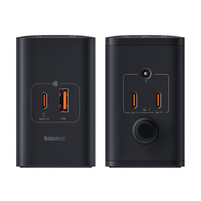 Baseus Digital GaN Ładowarka biurkowa 3xUSB-C 1xUSB-A 240W z kablem zasilającym