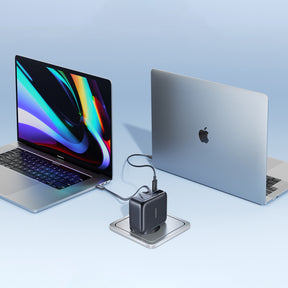 Baseus EnerCore CJ11 Ładowarka sieciowa 100W USB-C USB-A ze zwijanym kablem USB-C