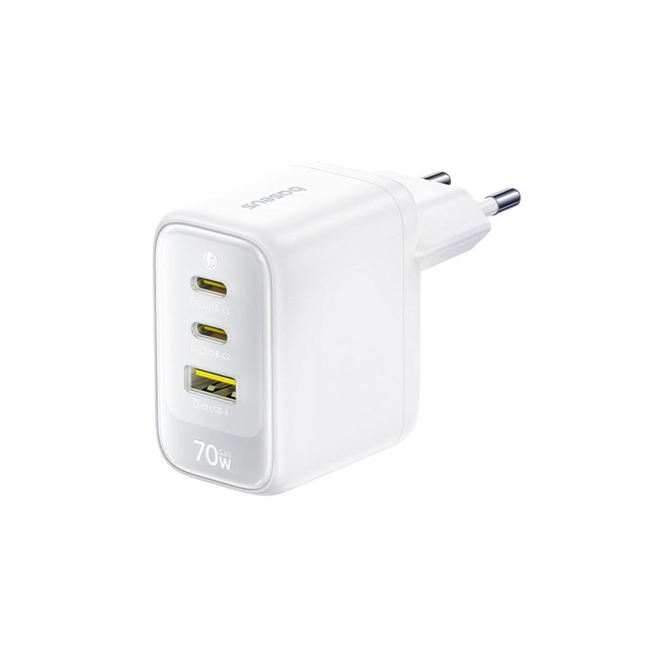 Baseus EnerFill FE22 Ładowarka sieciowa 70W 2 x USB-C + USB-A