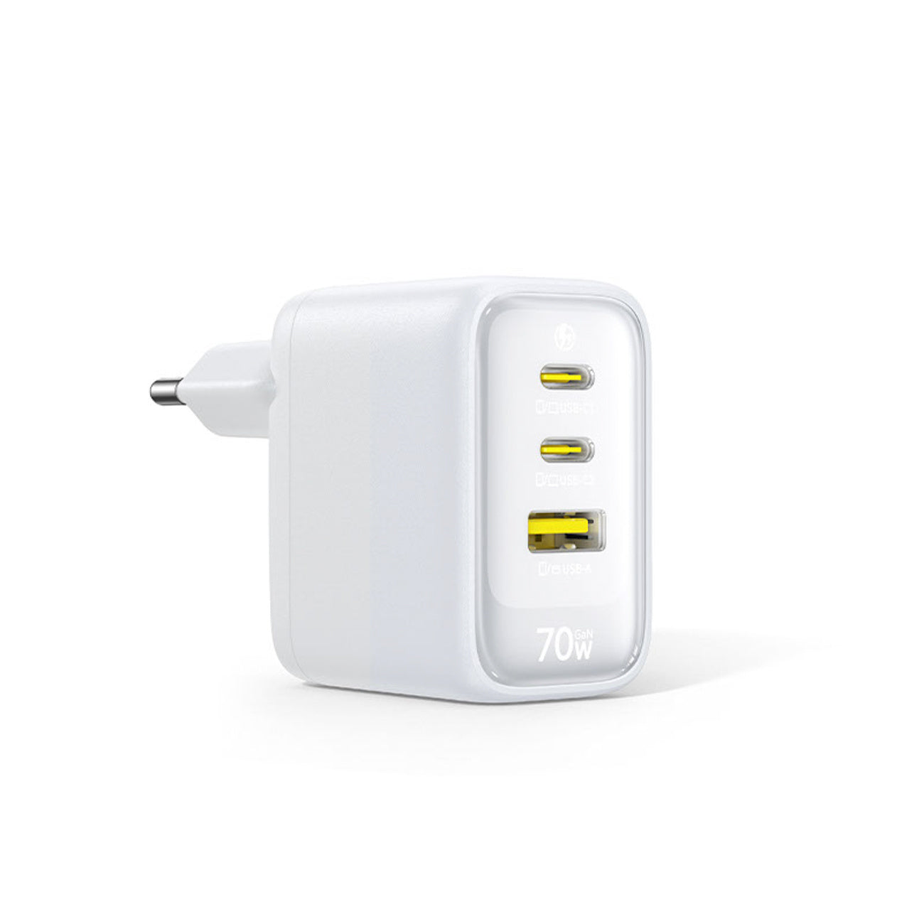 Baseus EnerFill FE22 Ładowarka sieciowa 70W 2 x USB-C + USB-A
