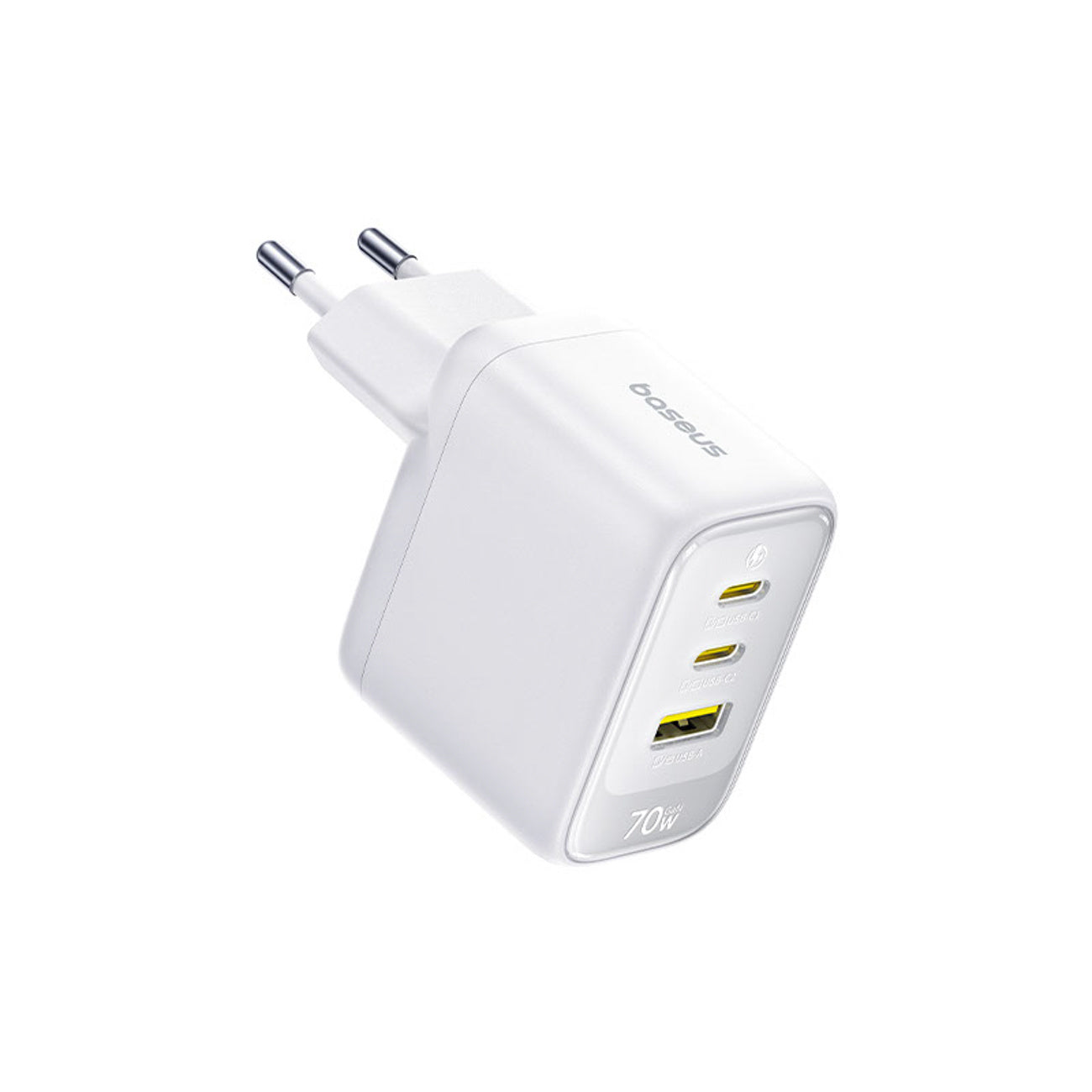 Baseus EnerFill FE22 Ładowarka sieciowa 70W 2 x USB-C + USB-A