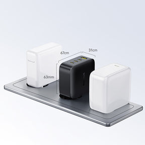 Baseus EnerFill FH11 GaN Ładowarka sieciowa 4-portowa 140W 3xUSB-C + 1xUSB-A