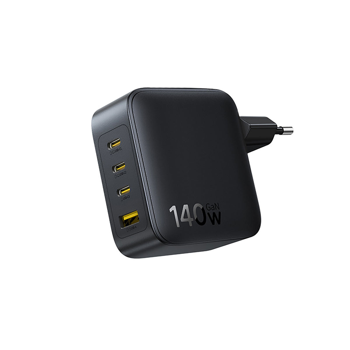 Baseus EnerFill FH11 GaN Ładowarka sieciowa 4-portowa 140W 3xUSB-C + 1xUSB-A