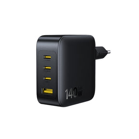 Baseus EnerFill FH11 GaN Ładowarka sieciowa 4-portowa 140W 3xUSB-C + 1xUSB-A