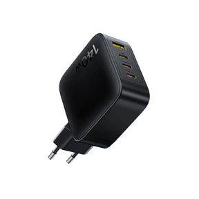 Baseus EnerFill FH11 GaN Ładowarka sieciowa 4-portowa 140W 3xUSB-C + 1xUSB-A