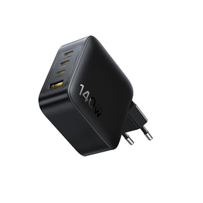 Baseus EnerFill FH11 GaN Ładowarka sieciowa 4-portowa 140W 3xUSB-C + 1xUSB-A