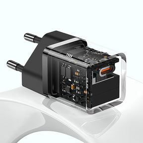 Baseus GaN5 Fast Charger Mini Ładowarka sieciowa 30W z kablem USB-C 100W