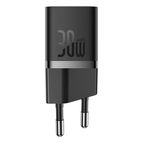 Baseus GaN5 Fast Charger Mini Ładowarka sieciowa 30W USB-C z kablem USB-C 100W