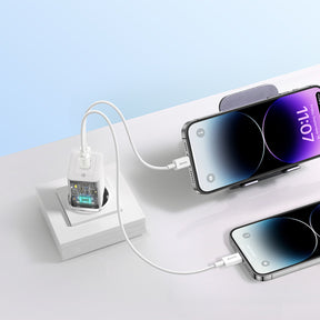 Baseus GaN5 Pro Ładowarka sieciowa 2xUSB-C 40W
