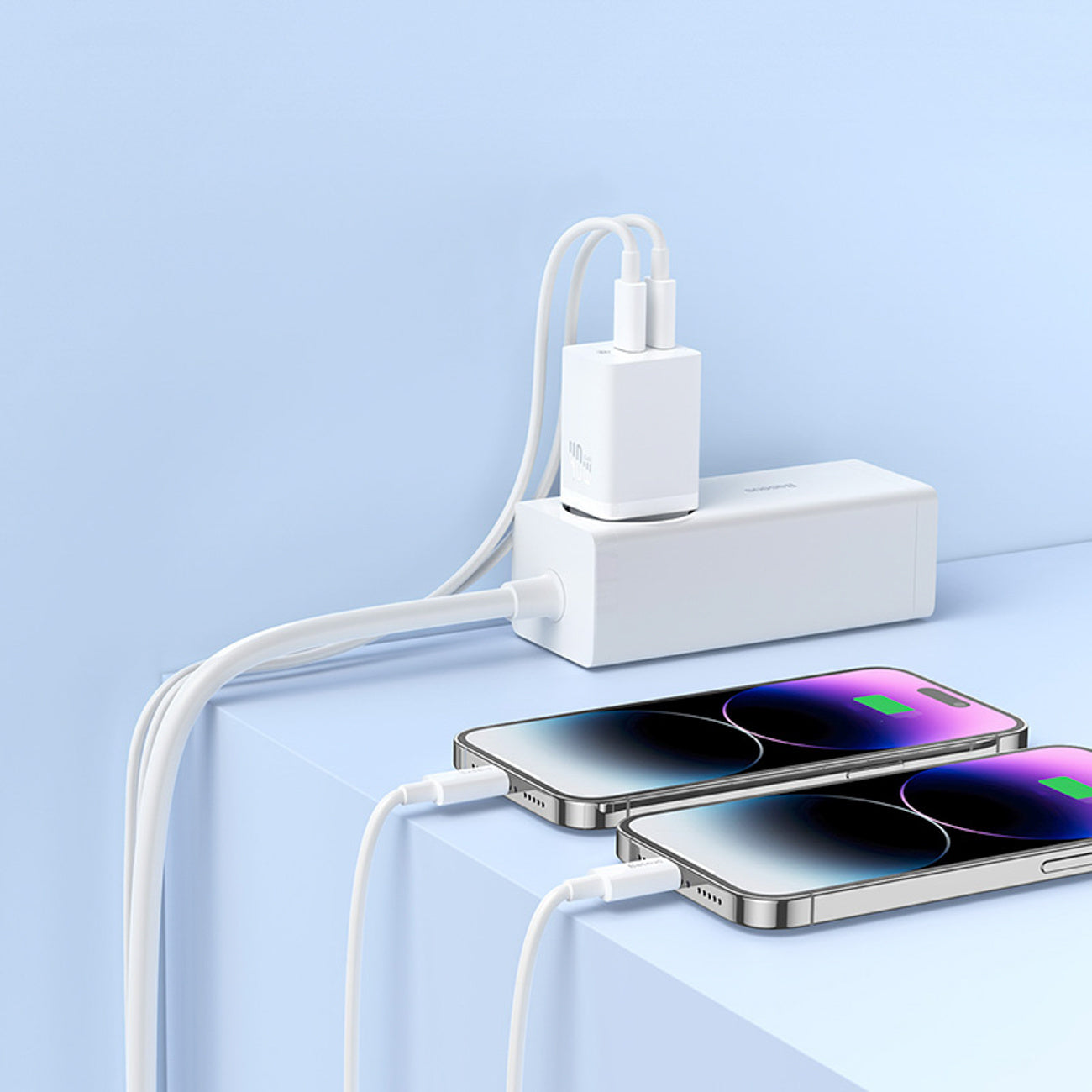 Baseus GaN5 Pro Ładowarka sieciowa 2xUSB-C 40W