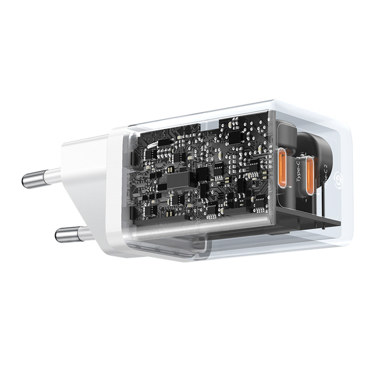 Baseus GaN5 Pro Ładowarka sieciowa 2xUSB-C 40W