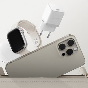 Baseus Palm 1C Ładowarka sieciowa USB-C 20W (z kablem Baseus Mini White USB-C 60W 1m)