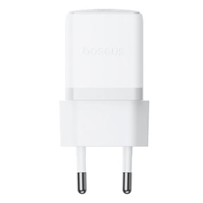 Baseus Palm 1C Ładowarka sieciowa USB-C 20W (z kablem Baseus Mini White USB-C 60W 1m)