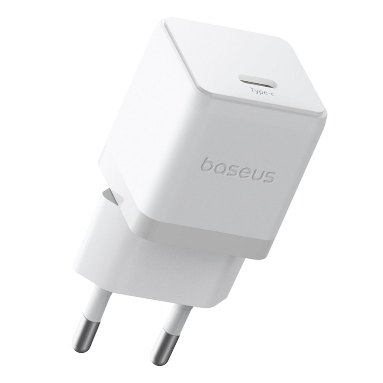 Baseus Palm 1C Ładowarka sieciowa USB-C 20W (z kablem Baseus Mini White USB-C 60W 1m)