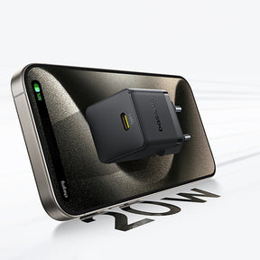 Baseus Palm 1C 20W Ładowarka sieciowa z kablem USB-C 1m