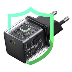 Baseus Palm 1C 20W Ładowarka sieciowa z kablem USB-C 1m