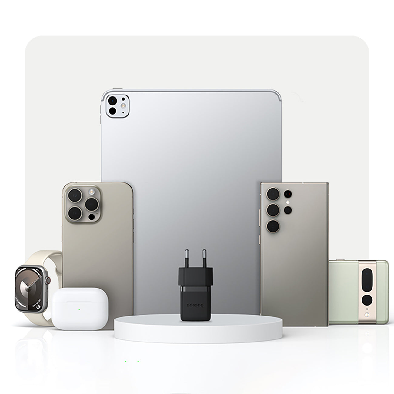 Baseus Palm 1C 20W Ładowarka sieciowa z kablem USB-C 1m